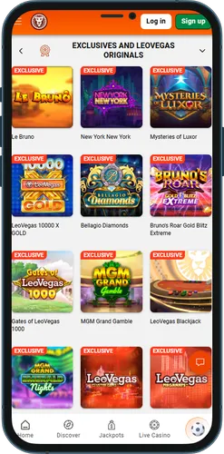 LeoVegas mobil casino